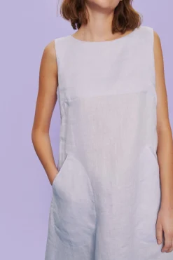BITTE KAI RAND Kjoler^Airy linen ærmeløs kjole
