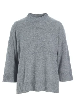 BITTE KAI RAND Bluser|Strik^Cloud cashmere bluse med rund hals