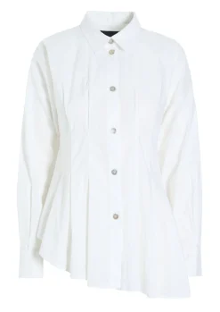 BITTE KAI RAND Skjorter^Core cotton asymmetrisk skjorte