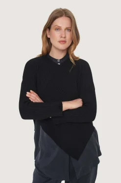 BITTE KAI RAND Bluser^Kanso asymmetrisk bluse