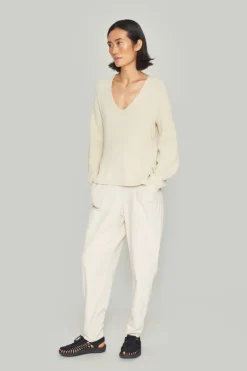 BITTE KAI RAND Bluser|Strik^Kareshi bluse med v-hals