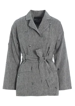 BITTE KAI RAND Jakker & Blazere^Lazy linen jakke med sten