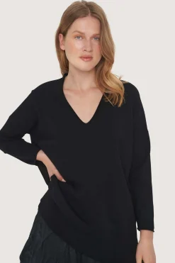 BITTE KAI RAND Bluser|Strik^Saku bluse med v-hals