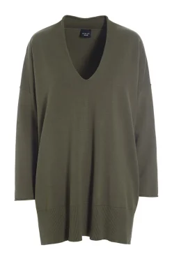 BITTE KAI RAND Bluser|Strik^Saku bluse med v-hals