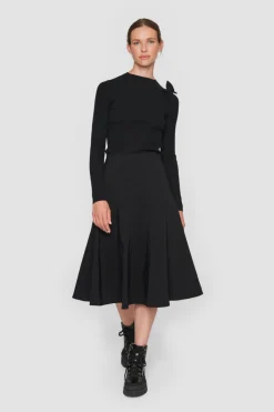 BITTE KAI RAND Bluser|Strik^Saku knit bluse med sløjfe