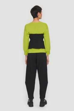 BITTE KAI RAND Bluser|Strik^Wakasu wool blend bluse med 3/4 ærme